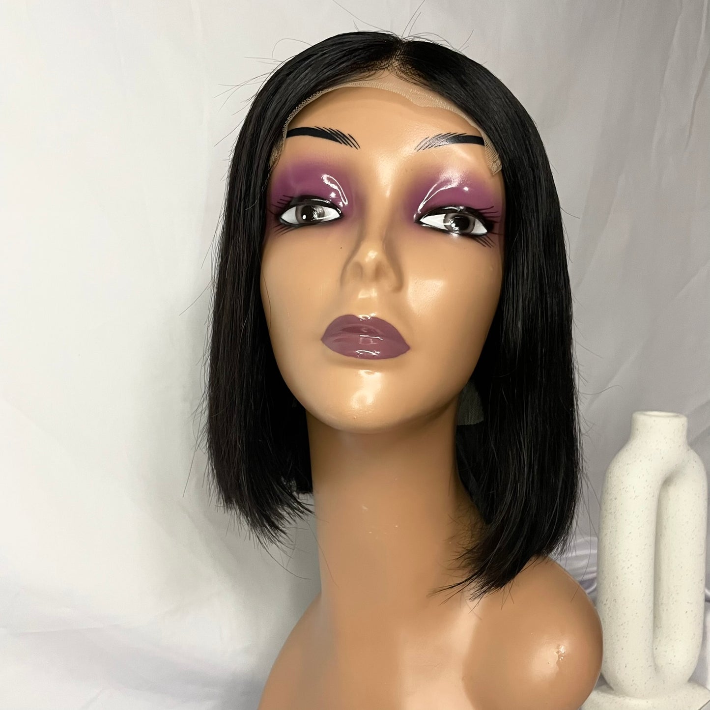 Super double drawn Bob 10 inch wig mothers day set