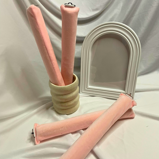 4 Pcs Heatless Slouchy Sleeping Hair Curlers