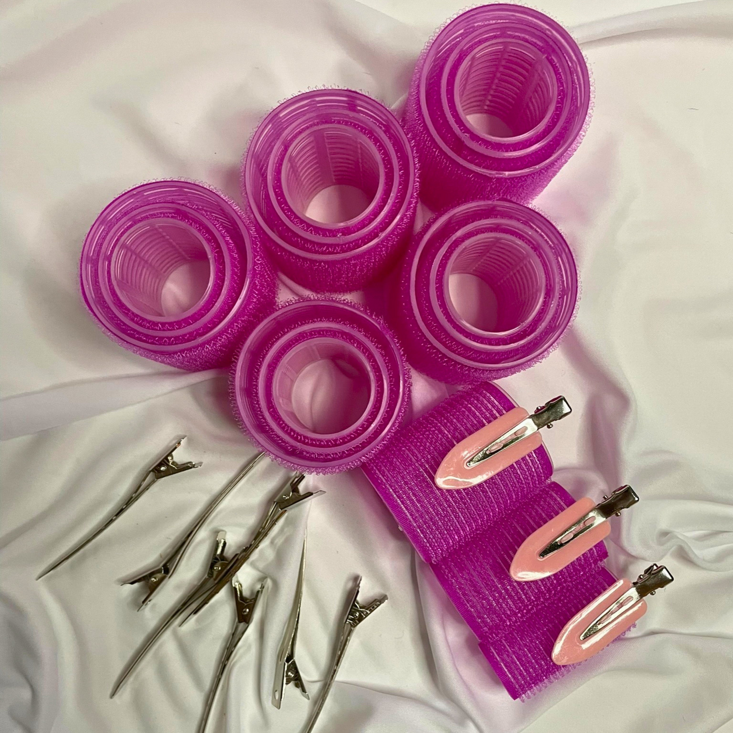 49PCS Hair Rollers Set  with Sectioning Clips