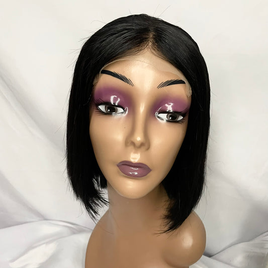 Super double drawn Bob 10 inch wig mothers day set