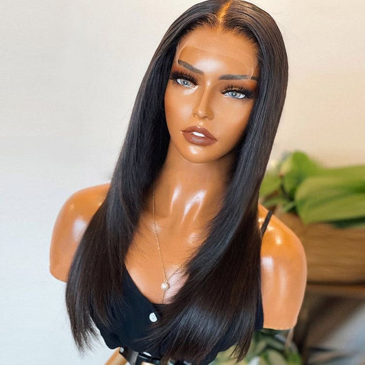 13A 5X5 HD Lace Wig Natural Colour